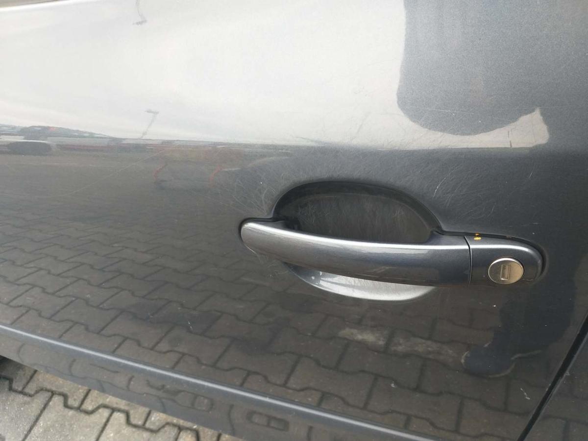 Skoda Fabia 2 5J original Tür vorn links LF8J Anthrazitgrau Rohbau Bj.2009